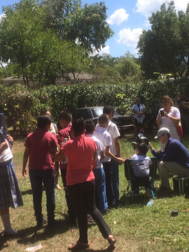 Astronomy Students in El Salvador