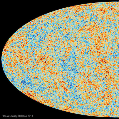Cosmic microwave background. Courtesy ESA/Planck.