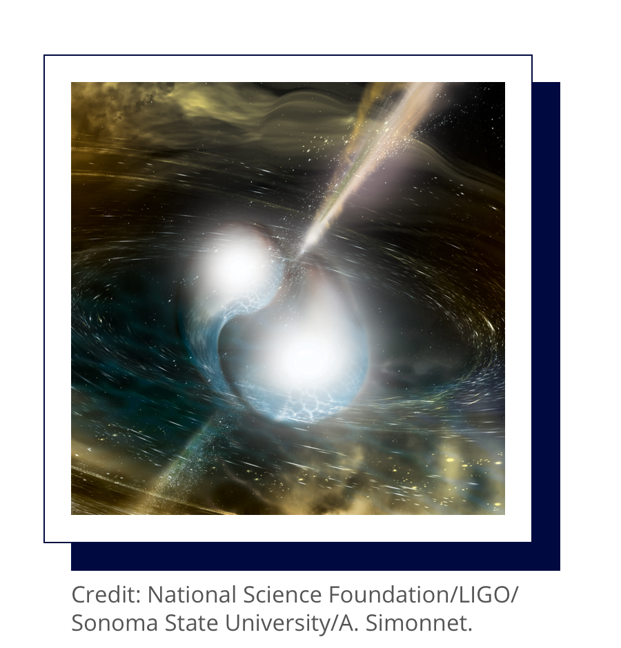 Thumbnail for Astrophysical Simulations. Credit: National Science Foundation/LIGO/Sonoma State University/A. Simonnet.
